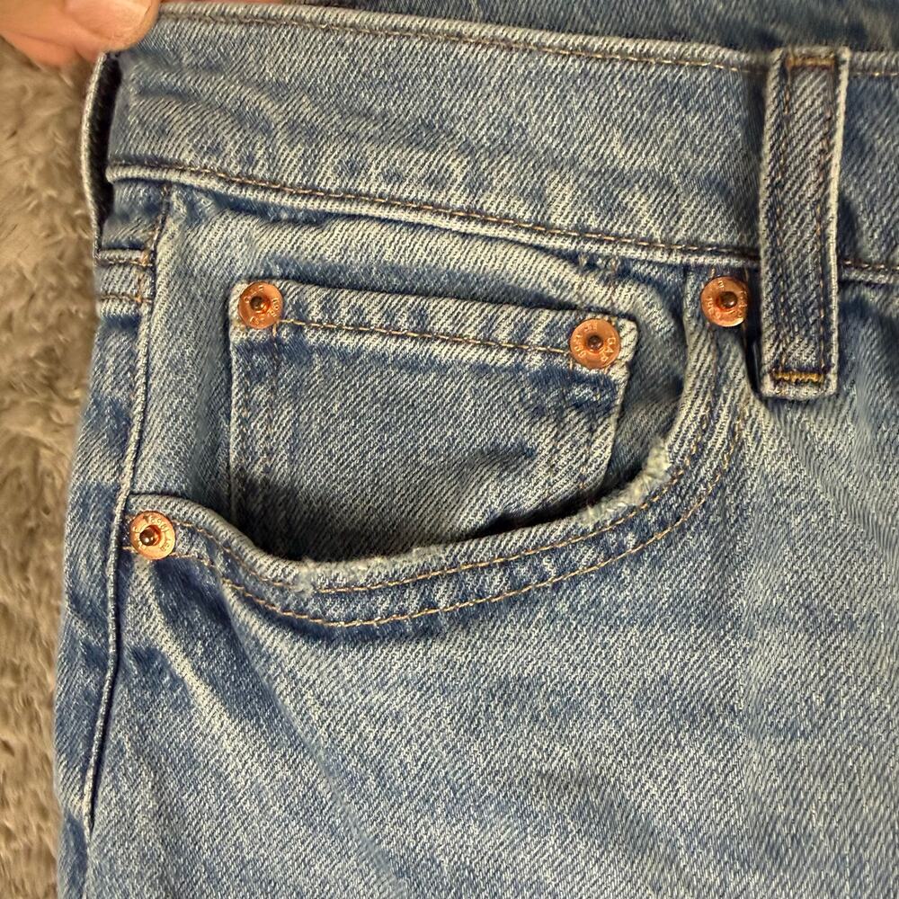 NWT Gap High Rise ’90s Slim Straight Jeans 32 14 - Picture 9 of 13